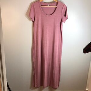 Old Navy Dusty Rose Maxi Dress